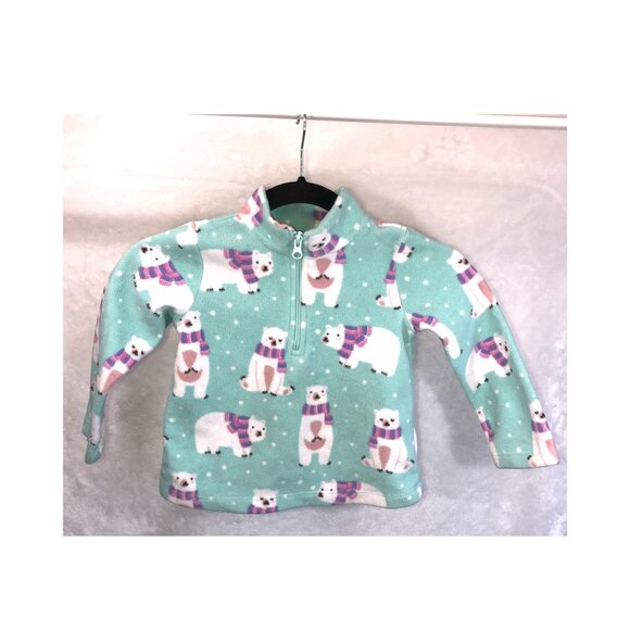 PULLOVER,  3T,  CHILDREN'S PLACE, polar bears - Picture 1 of 3